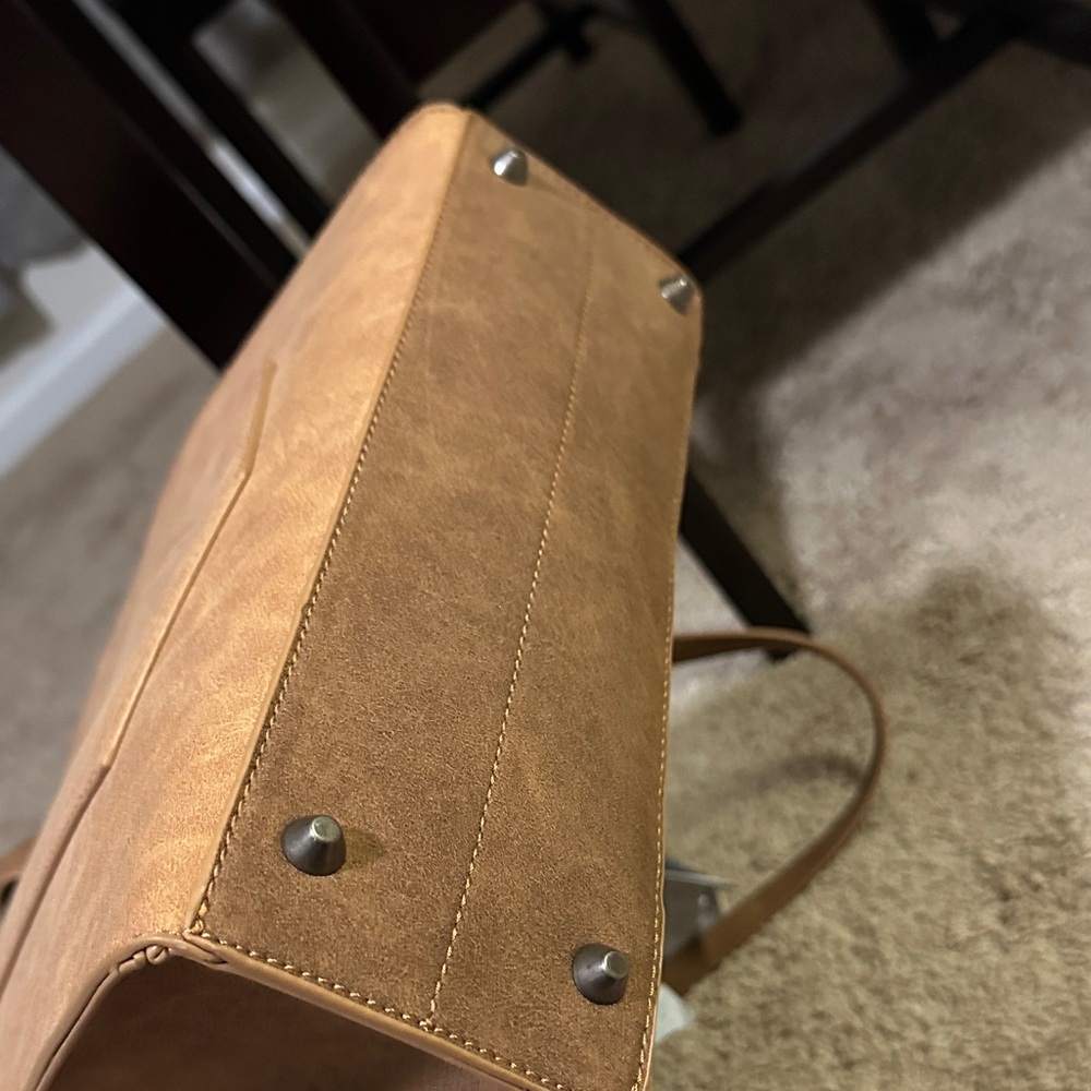 Wrangler Tan Tote with Geometric Embroidery - Picture 7 of 7
